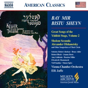 Great Songs of the Yiddish Stage, Volume 2