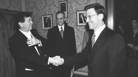 Gerard Schwarz, Richard Sandler & Lowell Milken