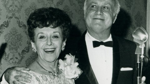 Herman Yablokoff with wife Bella Meisel