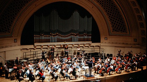 Hill Auditorium at the University of Michigan