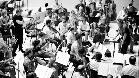 Jorge Mester, Matthew Kirchner & Members of the Barcelona Symphony