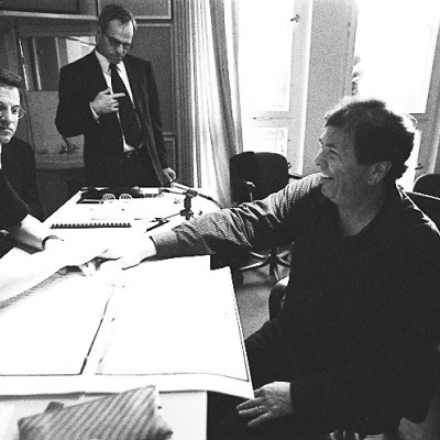 Lowell Milken, Gerard Schwarz & Richard Sandler