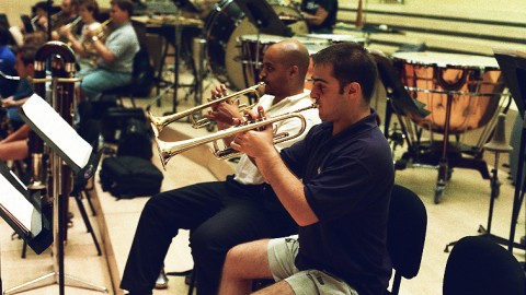 Members of the Barcelona Symphony