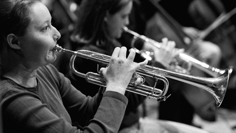 Members of the University of Michigan Symphony Orchestra