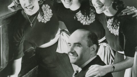 Sholom Secunda with the Andrews Sisters